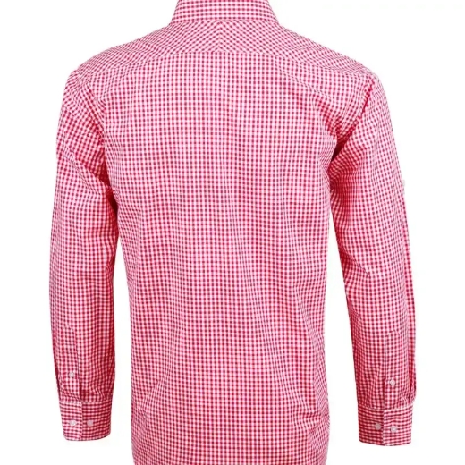 Picture of Winning Spirit, Mens Gingham Check L/S Shirt